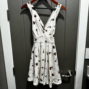 Free People Dandelion Backless Mini Dress